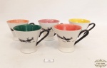 6 xicaras de cafe porcelana maua,  sem pires