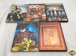 Lote de 5 Dvd's  originais com 1 temporada de OC Um estanho no paraíso , A segunda Chance , etc.