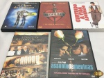 Lote com 5 dvd's originais, composto de Curtindo a Vida Adoidado, Assunto de Meninas, etc.