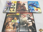 Lote com 5 dvd's originais, composto de 300, Rio, etc.