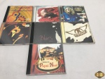 Lote com 7 cds originais, composto de Madonna, Vanessa da Mata, etc.