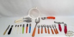 Kit cozinha diversos utensilos e talheres