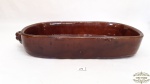 Travessa Retangular em Ceramica Vitrificada.Medidas: 39cm comprimento 22cm largura.