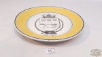 Prato decorativo  PORCELANA  Dom Pedro.Medidas: 25cm diâmetro. Marcado na base