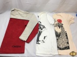 Lote de roupas feminina. Composto por 2 blusas e 1 casaco  , peças em ótimo estado de conservação. Blusas TAM: M e casaco TAM: M