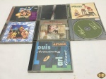 Lote de 7 cd's originais, composto de títulos internacionais tais como THE ROLLING STONES, THE FRATELLIS, etc.