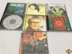 Lote de 7 cd's originais, composto de títulos nacionais tais como MARISA MONTE, CASSIA ELLER,, CLARA NUNES, etc.