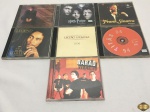 Lote de 7 cd's originais, composto de títulos nacionais e internacionais tais como LEGIÃO URBANA, FRANK SINATRA, BOB MARLEY, etc.