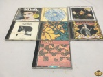 Lote de 7 cd's originais, composto de títulos nacionais e internacionais tais como LEGIÃO URBANA, ELLA FTZGERALD, THE STROKES, etc.