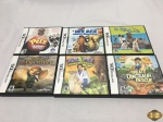 Lote de 6 jogos de Nintendo DS.