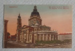 COLECIONISMO - Cartão Postal - Budapest - Szt Islvãn Templom (Bazilika) Sem uso.