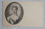 Cartão Postal Antigo  - Madame de Warens, d'aprés Largillière -   Séc. XX. Sem uso.