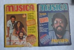 COLECIONISMO - Duas Revistas Musica n.º 36 e 40 ano de 1980 - No estado.