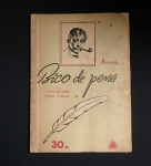 Antigo livro de didática para aprender desenho à bico de pena.