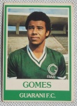 COLECIONISMO - Card Antigo do Chicletes Ping Pong - com Gomes jogador do Guarani F.C