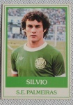 COLECIONISMO - Card Antigo do Chicletes Ping Pong - com Silvio Mendonça jogador do S.E Palmeiras.