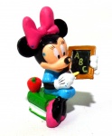 DISNEY - APPLAUSE - Figura em vinil da personagem Minnie, peça original da Applause. Medindo 6cm de altura.