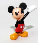 DISNEY - APPLAUSE - Figura em vinil do personagem Mickey, peça original da Applause. Medindo 6cm de altura.