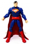 SUPER HOMEM - MATTEL - Figura articulada em vinil do personagem Super Homem, peça original da Mattel. Medindo 16cm de altura.
