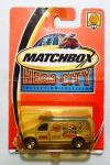 MATCHBOX - Carro em miniatura Ford Panel da série Hero City da marca Matchbox, peça lacrada. Medindo 7,5cm de comprimento por 3cm de altura.
