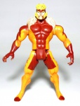 X MEN - TOY BIZ - Figura articulada em vinil do personagem Dente de Sabre da série X-Men, peça original Toy Biz. Medindo 13,5cm de altura.