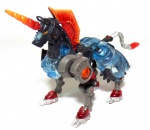 BEAST MACHINE - TRANSFORMERS - HASBRO - Antiga figura articulada do personagem Battle Unicórnio da série Beast Machine, peça original da Hasbro / Takara. Medindo 11cm de altura.