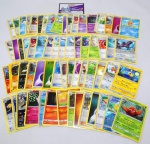 POKEMON - TRADING CARD GAME - Lote contendo 60 cartas da série Pokemon em excelente estado, todas originais.