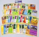POKEMON - TRADING CARD GAME - Lote contendo 60 cartas da série Pokemon em excelente estado, todas originais.