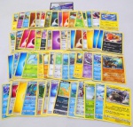 POKEMON - TRADING CARD GAME - Lote contendo 60 cartas da série Pokemon em excelente estado, todas originais.
