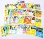 POKEMON - TRADING CARD GAME - Lote contendo 60 cartas da série Pokemon em excelente estado, todas originais.