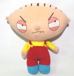 FAMILIA DA PESADA - Grande figura em pelúcia do personagem Stewie da série Família da Pesada, peça original Century Fox. Medindo 33cm de altura.