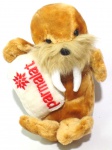 MAMIFEROS PARMALAT - Figura em pelúcia do leão marinho promocional da Parmalat da série Mamíferos, peça original. Medindo 30cm de altura.