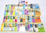 POKEMON - TRADING CARD GAME - Lote contendo 60 cartas e 1 moeda da série Pokemon em excelente estado, todas originais.
