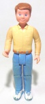 FISCHER PRICE - Antiga figura articulada do pai da série Loving Family, peça original. Medindo 15cm de altura.