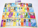 POKEMON - TRADING CARD GAME - Lote contendo 60 cartas da série Pokemon em excelente estado, todas originais.