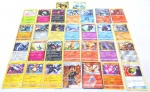 POKEMON - TRADING CARD GAME - Lote contendo 29 cartas da série Pokemon em excelente estado, sendo 21 foil, 6 raras e 3 incomuns, todas originais. Obs: a do Minior encontra-se desgastada e rasurada.