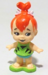 FLINTSTONES - HANNA BARBERA - Figura em vinil da personagem Pedrita da série Os Flintstones, peça oficial Hanna Barbera. Medindo 5,5cm de altura.