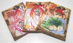 MANGA - QUADRINHO - Lote contendo 3 mangás / revistas da série B`tx (mesmo criador dos Cavaleiros do Zodíaco) da editora JBC, sendo eles os volumes 1,2 e 3.