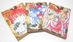 MANGA - QUADRINHO - Lote contendo 3 mangás / revistas da série B`tx (mesmo criador dos Cavaleiros do Zodíaco) da editora JBC, sendo eles os volumes 4,5 e 6.