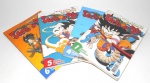 MANGA - QUADRINHO - DRAGON BALL - Lote contendo 4 mangás / revistas da série Dragon Ball da editora Conrad, sendo eles os volumes 1,4,5 e 6.