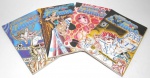 MANGA - QUADRINHO - CAVALEIROS DO ZODIACO - Lote contendo 4 mangás / revistas da série Os Cavaleiros do Zodíaco da editora Conrad, sendo eles os volumes 10, 11, 12 e 13.