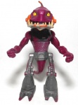 TARTARUGAS NINJA - VIACOM - Figura em vinil do personagem Cara de Peixe da série As Tartarugas Ninja, peça original da Viacom. Medindo 12cm de altura. Obs: marcas nos pés (foto 3).