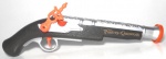 DISNEY - PIRATAS DO CARIBE - Pistola de brinquedo garrucha da série Piratas do Caribe, peça oficial da Disney Park. Medindo 32cm de comprimento. Obs: a parte eletrônica não funciona.