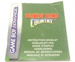 NINTENDO - POKEMON - Lote contendo manual de instruções do jogo Donkey Kong Country para o console Game Boy Advance.