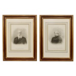 D. Pedro II e D. Thereza Cristina. Foto impressão. 36 x 25 cm