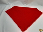 Manta vermelha. Peça linda e em perfeito estado de conservação. 100% algodão medindo: 110 X 100 CM.
