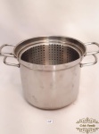 Panela Espagueteira aço Inox 18/10 .Medidas: 19cm de altura, 20cm de diametro.  Nao acompanha  a tampa