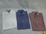 Lote de roupas masculina. Composto por 2 blusas sociais Hugo Boss e 1 Tommy Hilfiger  , peças importadas 100% algodão. TAM: 38