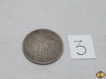 Moeda de 400 Reis para colecionador.