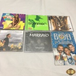 Lote com 5 cd's originais, composto de Boa do Samba, Kelly Key, etc.